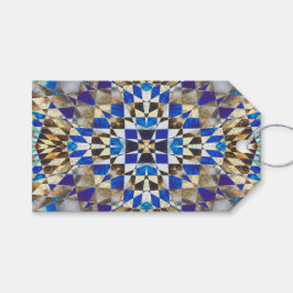 Etiquetas Para Regalos Parqué azul