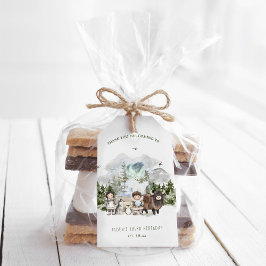 Etiquetas Para Regalos Partido de Aventura del Ártico