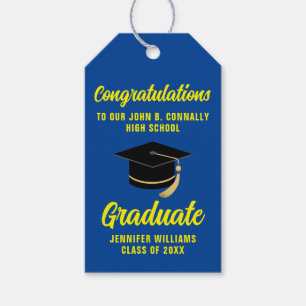 Etiquetas Para Regalos Partido de Graduación 2025 del Personalizado de Gr