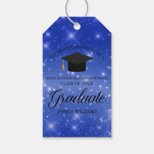 Etiquetas Para Regalos Partido de Graduación de Personalizado de Graduaci