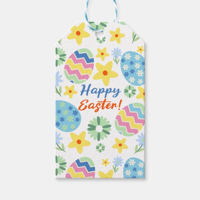 Etiquetas Para Regalos Pascua (Anverso)