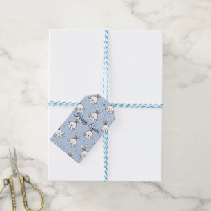 Etiquetas Para Regalos Pascua feliz perfecta, conejo bebé