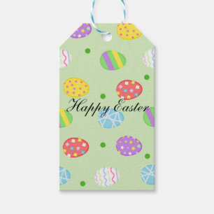 Etiquetas Para Regalos Pascua feliz perfecta, huevos