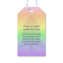 Pastel Arcoíris Navideño Personalizado