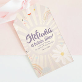 Etiquetas Para Regalos Pastel Birthday Girl Pink Thank You 