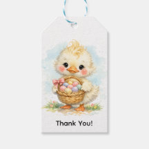 Pato Adorable Huevo de Pascua Fiesta Gracias