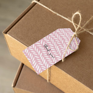 Etiquetas Para Regalos Patrón de arenisca pastel suave en rosa
