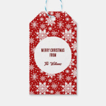 Patrón de copos de nieve rojos y blancos navidades