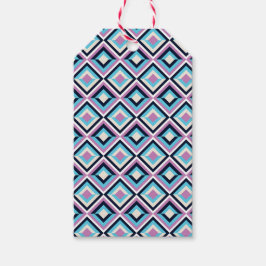 Etiquetas Para Regalos Patrón de diamantes