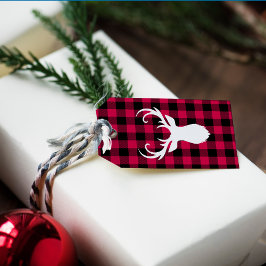 Etiquetas Para Regalos Patrón de relleno festivo