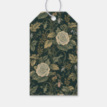 Patrón floral botánico vintage de Acanthus de medi
