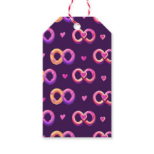 Patrón romántico sin fisuras con corazones y bodas