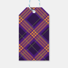 ETIQUETAS PARA REGALOS PATRONES DE HALLOWEB DE COLORES BRILLANTES