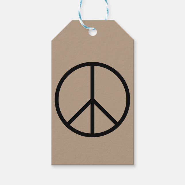 Etiquetas Para Regalos Paz (CND) (Anverso)