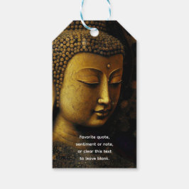 ETIQUETAS PARA REGALOS PAZ RECORDADA | RETRATO DE MEDITACIÓN