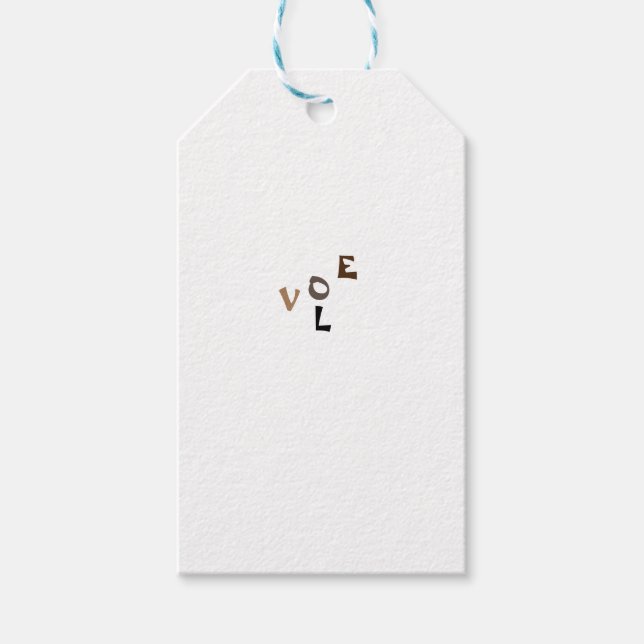 ETIQUETAS PARA REGALOS PCLOVE (Anverso)