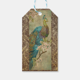 Etiquetas Para Regalos Peacock vintage