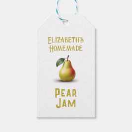 Etiquetas Para Regalos Pear Jam
