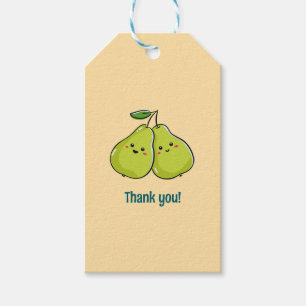 Etiquetas Para Regalos Pears Say Gracias
