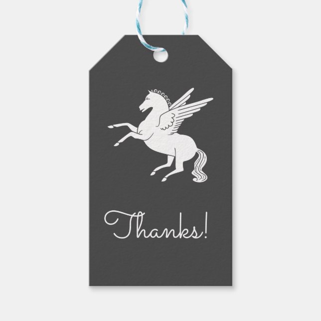 Etiquetas Para Regalos Pegasus (Anverso)