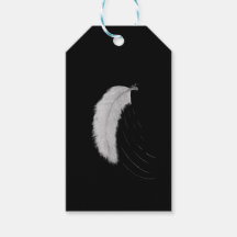 Pegatina con pluma
