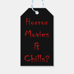 Etiquetas Para Regalos ¿Películas de terror y escalofríos?