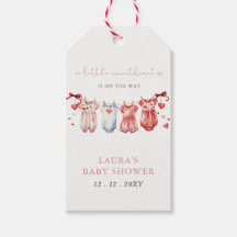 Pequeño Chica de San Valentín Baby Shower