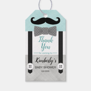 Etiquetas Para Regalos Pequeño hombre menta verde bebé bebe color gris fa