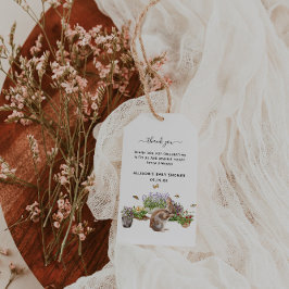 Etiquetas Para Regalos Pequeños Tesoros | Baby Shower Jardín de Primavera
