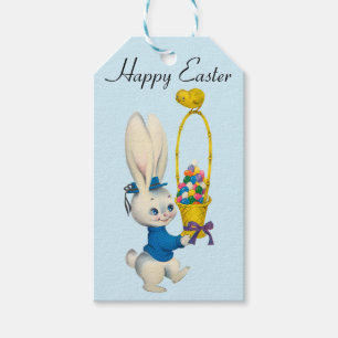 Etiquetas Para Regalos Perfecto, Guay Feliz Pascua, Conejo