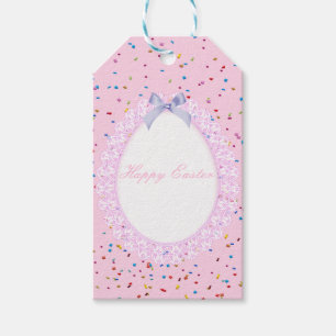 Etiquetas Para Regalos Perfecto, Guay Feliz Pascua, huevos