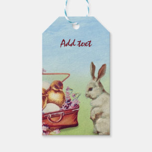 Etiquetas Para Regalos Perfecto, Guay Happy Easter Vintage