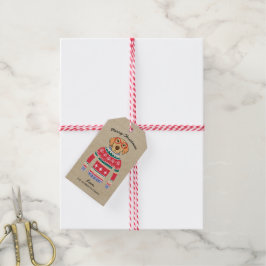 Etiquetas Para Regalos Perro adorador de perros divertidos que lleva Navi