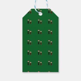 Etiquetas Para Regalos perro festivo