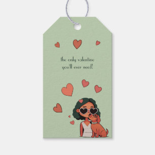 Etiquetas Para Regalos Perro Valentine