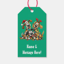 🐕 Perros divertidos de Navidad Luces de Navidad