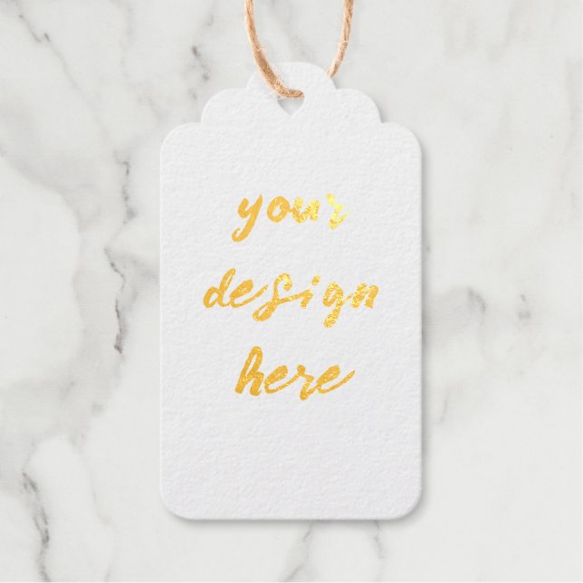 Etiquetas Para Regalos Personaliza o Personalice  (Anverso)