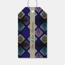 Etiquetas Para Regalos Personalizable Dia de los Muertos de México
