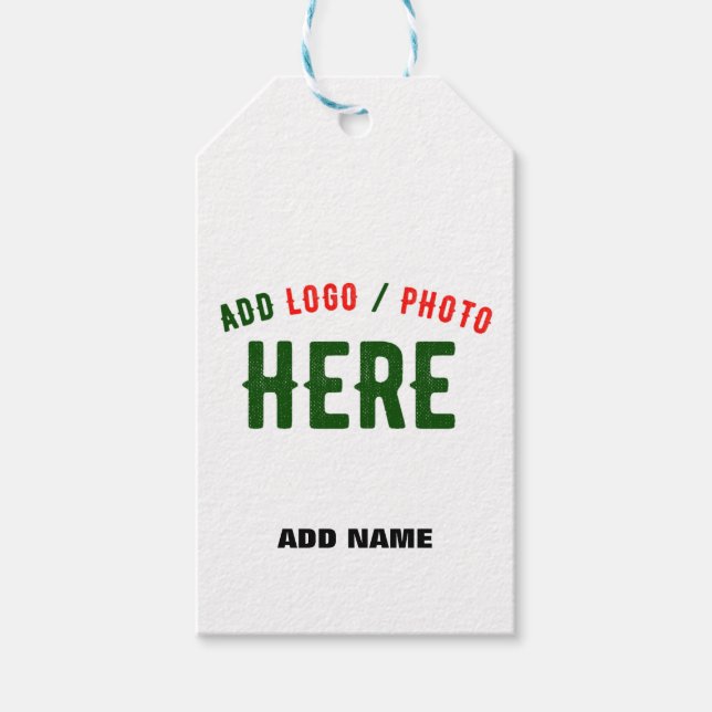 ETIQUETAS PARA REGALOS PERSONALIZABLE MODERNO ELEGANTE BROWN VERIFICADO M (Anverso)