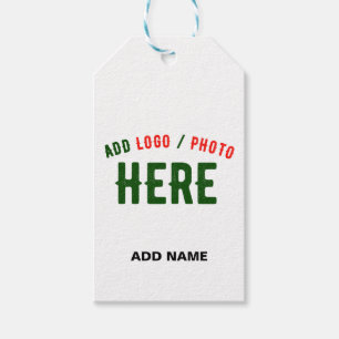 ETIQUETAS PARA REGALOS PERSONALIZABLE MODERNO ESTILO BLANCO VERIFICADO MA