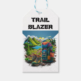 Etiquetas Para Regalos Personalización del tema de la mochila de acampada