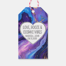 Personalizado Amor, Booze y Boda de Vibes Cósmicas