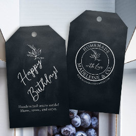 Etiquetas Para Regalos Personalizado Botánico Casero Regalo de Embalaje N