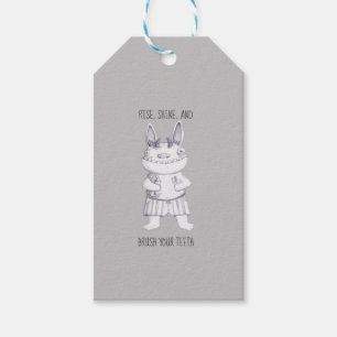 Etiquetas Para Regalos Personalizado / Cepillado de sus dientes/ Dental d