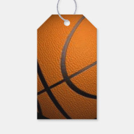 Etiquetas Para Regalos Personalizado de diseño deportivo de baloncesto Te