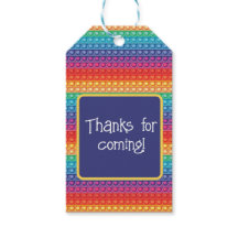 Personalizado de patrón de juguete arcoiris pop it