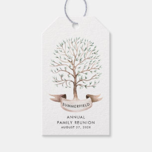 Etiquetas Para Regalos Personalizado de Primos de árbol genealógico famil