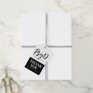 Etiquetas Para Regalos Personalizado del PsyD Graduation Party Gracias