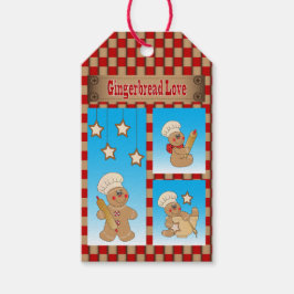 Etiquetas Para Regalos Personalizado Gingerbread Men Bakers