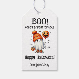 Etiquetas Para Regalos Personalizado Halloween Trick o trata Goody Bag Fa